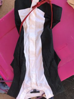 Blouse with belt