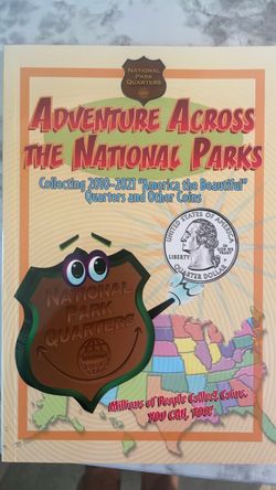 Adventure Across the National Parks Coin Book