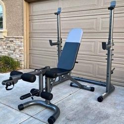 Weight Bench With Squat Rack 