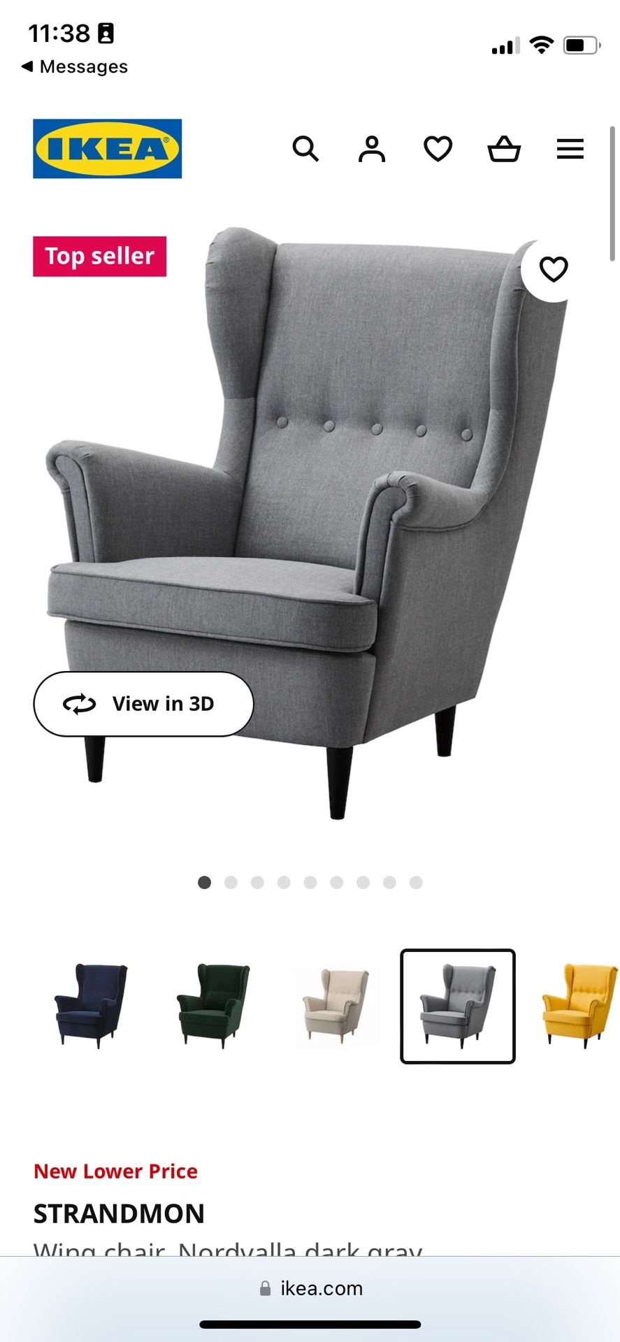 IKEA Strandmon Armchair