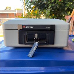 Sentry 1100 Portable Fire Safe Security Box
