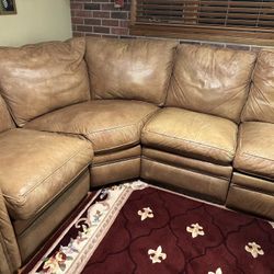 Leather Couch 