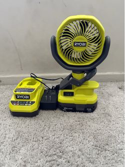 Ryobi Fan + Battery
