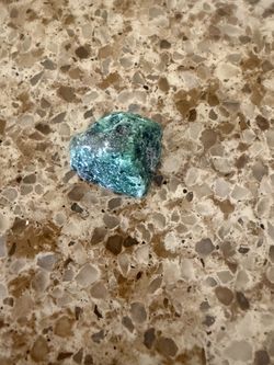 Raw Green Crystal Mineral Specimen