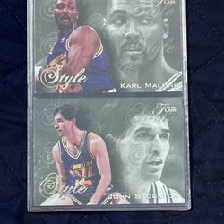 Malone And Stockton Cards