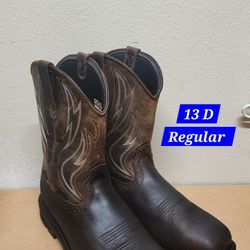 Ariat Work Boot Size 13 D STEEL TOE 