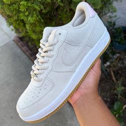 Nike Air Force 1 Low SB Light Orewood Brown Pink Size 12M