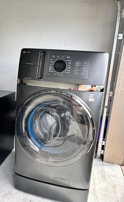 GE Profile ENERGY STAR 4.8 cu. ft. Capacity UltraFast Combo with Ventless Inverter Heat Pump Technology Washer