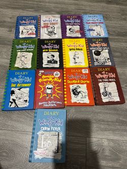 Diary of the wimpy kid book set