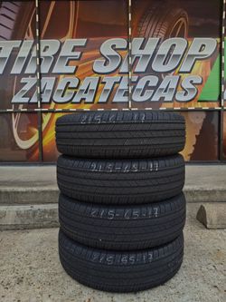 SET OF 215/65/17 MICHELIN PRIMACY ALL SEASON