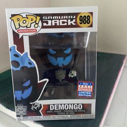 Demongo Samurai Jack Funko Pop 2021 Summer Convention Exclusive 