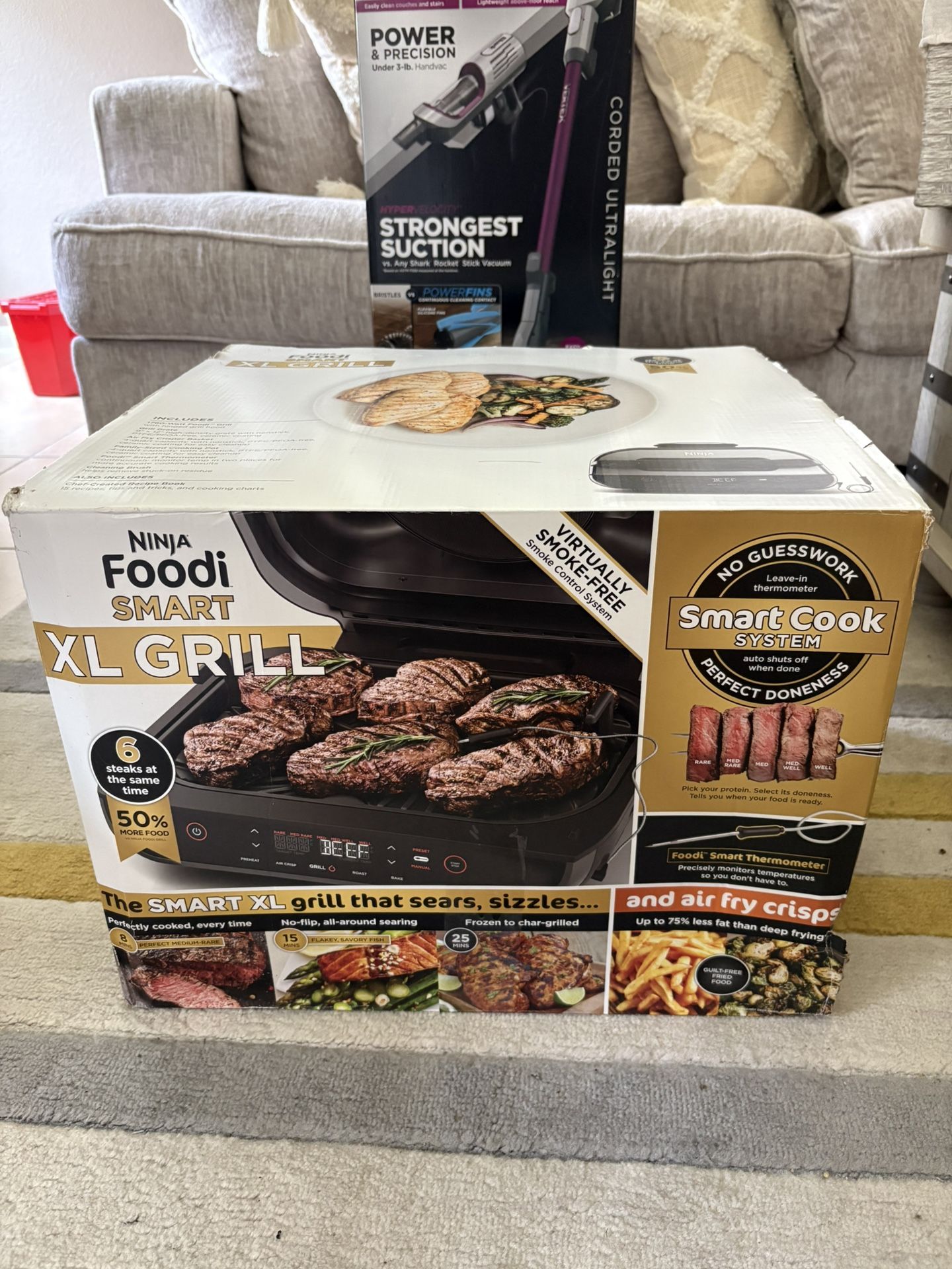 Ninja Foodi Broil Steak Chart Ninja Foodi Smart XL Indoor Grill