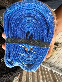 Lift-All 6 ft. Long x 2" Wide, 6,400 Lb Vertical Capacity, 1 Ply, Nylon Web Sling 5,000 Lb Choker Capacity