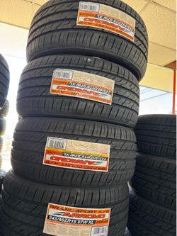 ✔️📲245/40/18 vendo set de llantas nuevas Arroyo
