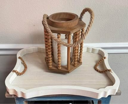 BOHO Tray and Candle Holder $10 for All