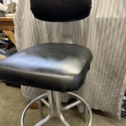 Vintage Industrial Drafting Stool