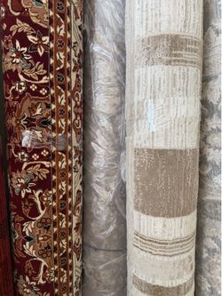 8x10 Area Rugs Like New – Modern Traditional Neutral Floral Rugs