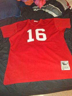 Joe Montana Throwback Jersey