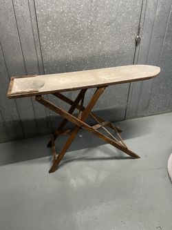 Antique Wooden Folding Ironing Board
