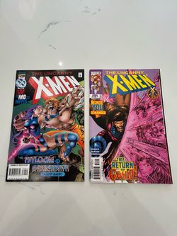 Uncanny X-Men #328, 361 (1995) Psylocke vs. Sabretooth. Return of Gambit FN/VF