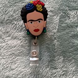 Frida Retractable Badge Holder