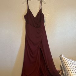 David’s bridal Wine Dress