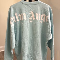 Palm Angels Crew Neck Graphic Sweatshirt