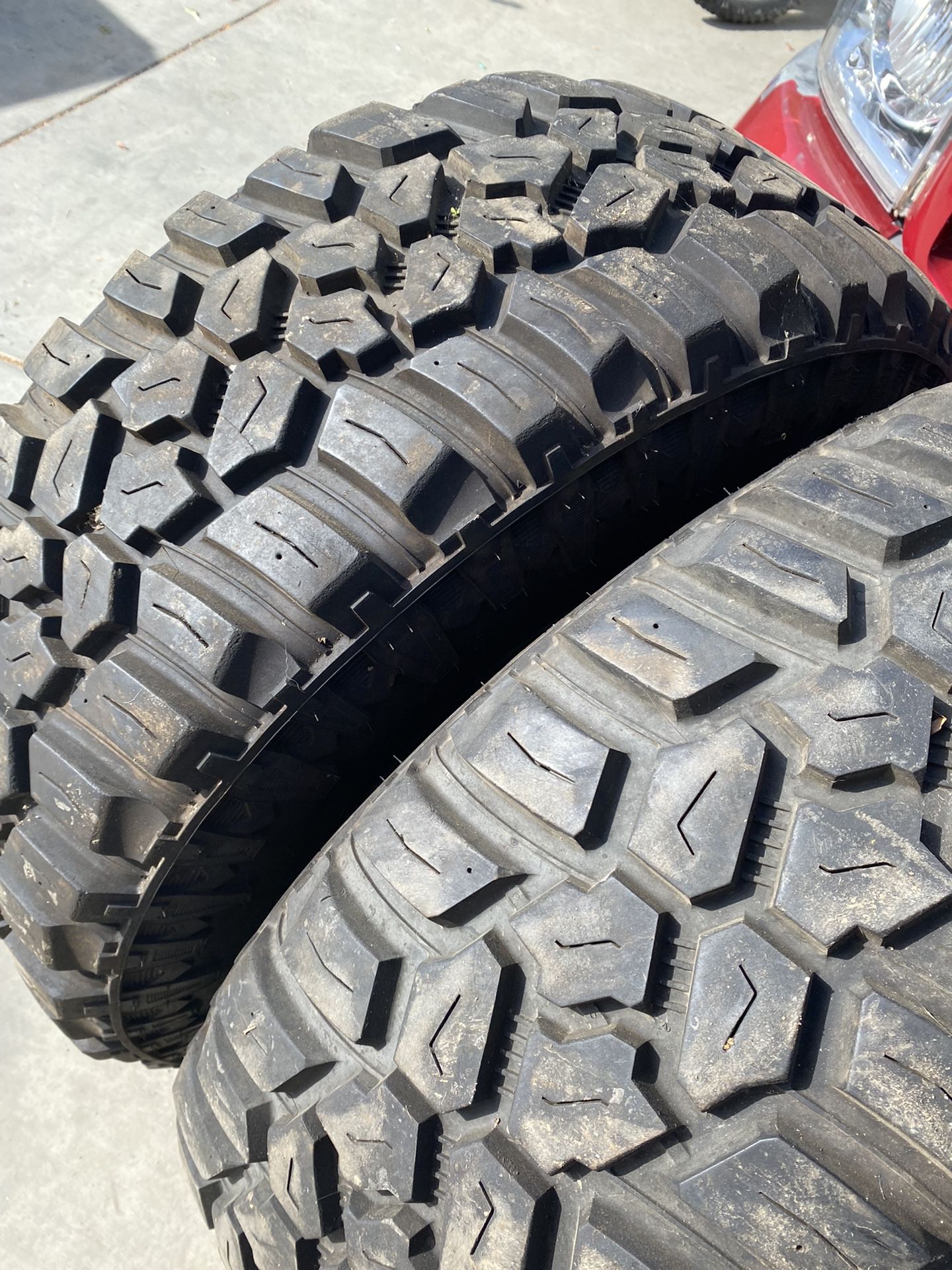 Full set of 4 35x12 5r15 mud tires for sale in los angeles ca offerup