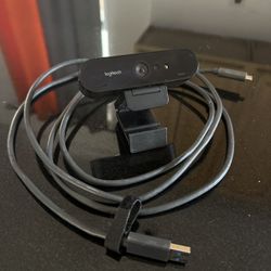Logitech 4K Pro Webcam w/ HDR & noise cancelling