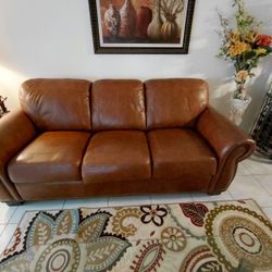 Leather Sofabed 