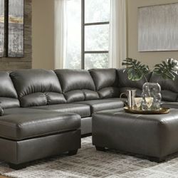 Aberton Gray LAF Sectional

