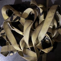 Vulcan Wheel Tie Down Ratchet Straps For Towing