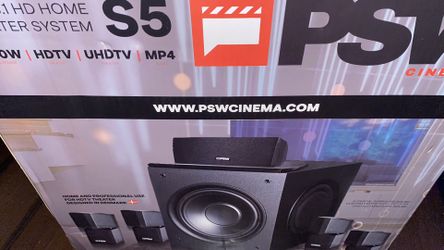 PSW 5.1 HD Home Theater System S5