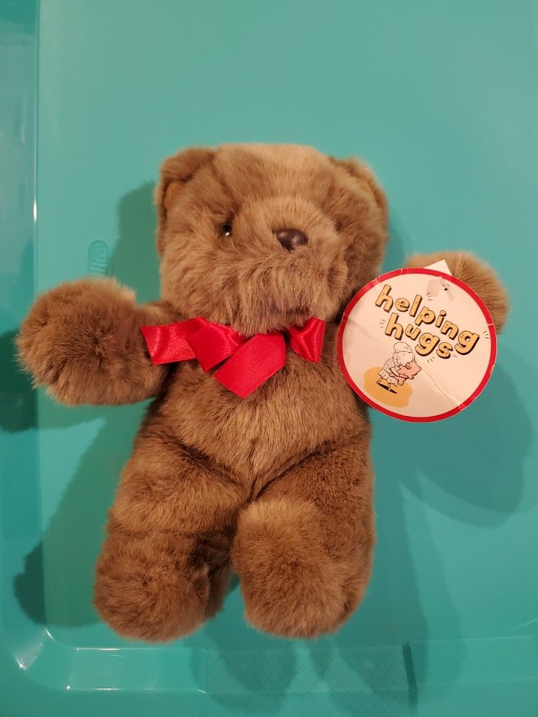 *NWT* Vintage Brown Bear Stuffed Animal