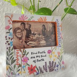 Kathy Blooms Photo Frame 6 × 6