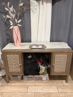 TV Console $80 or BEST OFFER