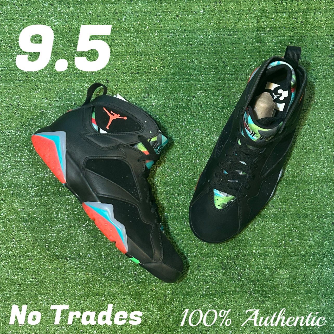 Size 9.5 Air Jordan 7 Retro โBarcelona Nightsโ ๐