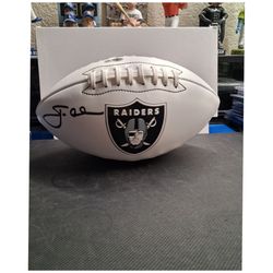 Autograph raiders football