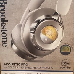 Acoustic Pro Wireless Metered Headphones