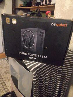 New in box be quiet power unit.