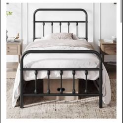 Metal Bed Frame Twin 