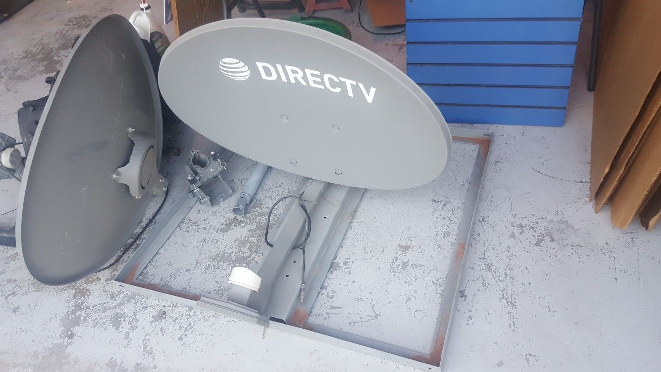 Direct TV portable dish stand