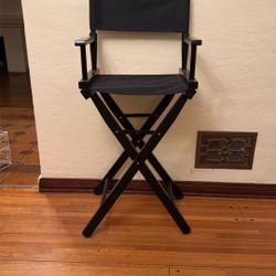 Black High Directors Chair