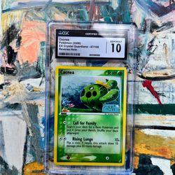Cacnea 47/100 Crystal Guardians Reverse Holo CGC graded 10 Gem Mint