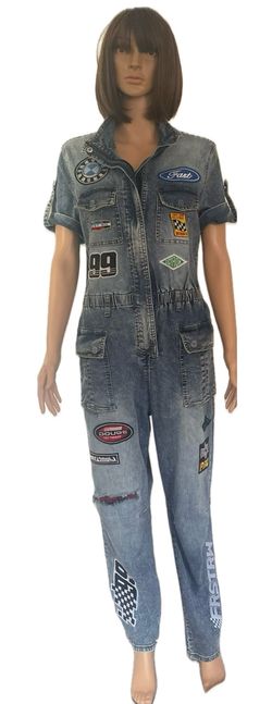 Vintage Denim Jumpsuit