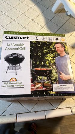 Cuisinart 14” portable charcoal grill