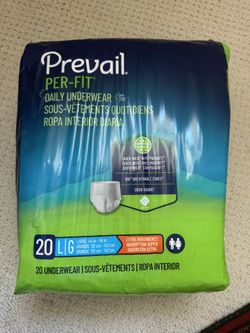 Prevail Daily Underwear Size L