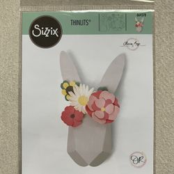 Sizzix Thinlits Die Set 9Pk Origami Rabbit 664378