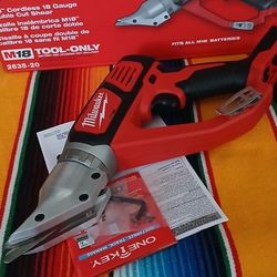Milwaukee M18  18gaige Double Cut Shear(Tool Only)