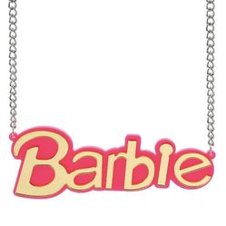 Gold Barbie Necklace!